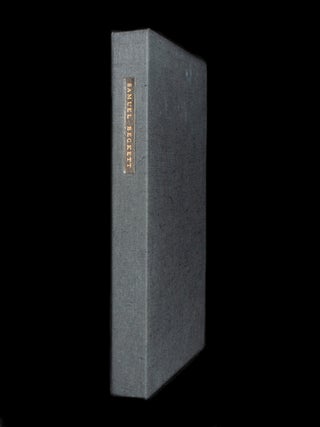 Nohow On. Samuel Beckett, Robert Ryman, illustrations.