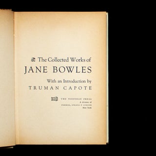 The Collected Works of Jane Bowles