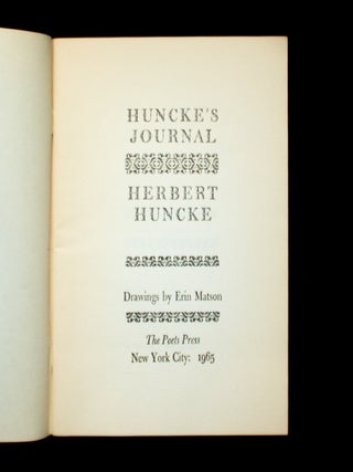 Huncke's Journal
