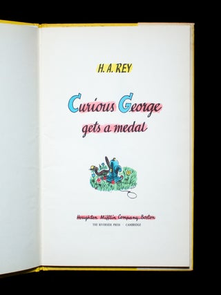 Curious George Gets a Medal