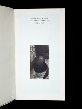 Nicole '86&ndash;'87 Fall and Winter. Itsuko Nakajima, Javier Vallhonrat, photos.