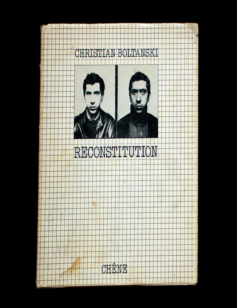 Item #13322 Christian Boltanski: Reconstitution. Christian Boltanski, Andreas Franzke, text.