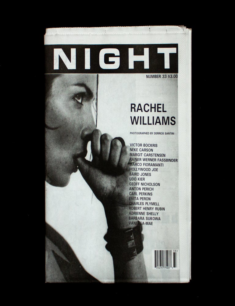 Item #13346 Night. Night, Anton Perich, Robert Henry Rubin, Rachel Williams, cover.