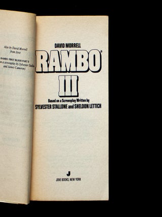 First Blood, Rambo: First Blood Part II, Rambo III