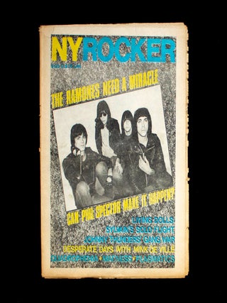 Item #13375 New York Rocker. New York Rocker, Andrew Schwartz, The Ramones, cover