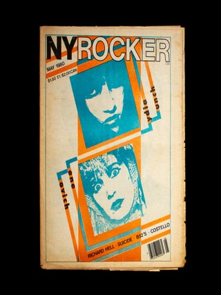 Item #13377 New York Rocker. New York Rocker, Andrew Schwartz, Lydia Lunch, Lene Lovich, cover