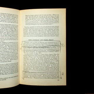 Report of the President's Commission on the Assasination of President John F. Kennedy