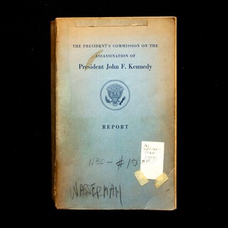 Report of the President's Commission on the Assasination of President John F. Kennedy