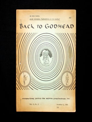 Item #13388 Back to Godhead. Back to Godhead, Howard Wheeler, Raymond Marais, Allen Ginsberg,...