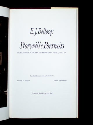 E.J. Bellocq: Storyville Portraits