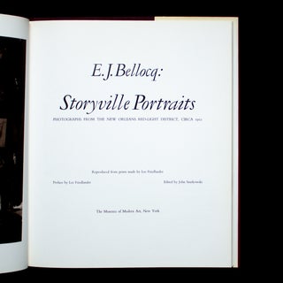 E.J. Bellocq: Storyville Portraits