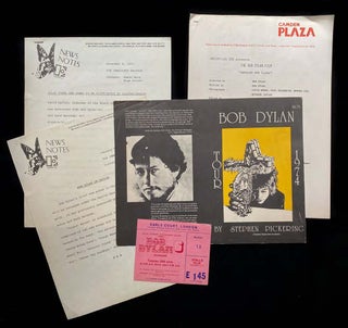 Item #4755 [Group of Ephemera from the 1970s]. Bob Dylan