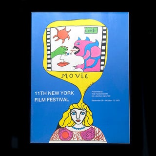 11th New York Film Festival. Niki de Saint Phalle, cover.