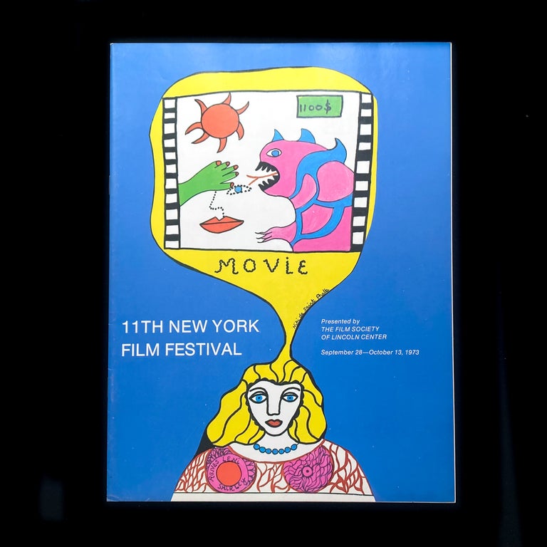 Item #5284 11th New York Film Festival. Niki de Saint Phalle, Film Society of Lincoln Center, cover.