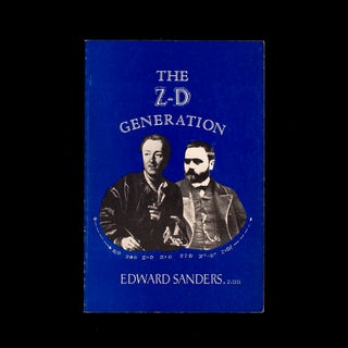 Item #6165 The Z-D Generation. Edward Sanders