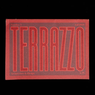 Item #6532 Terrazzo. Architecture and Design. Barbara Radice, and publisher
