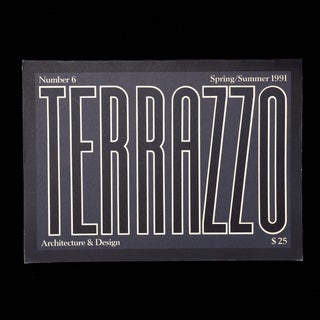 Item #6533 Terrazzo. Architecture and Design. Barbara Radice, and publisher