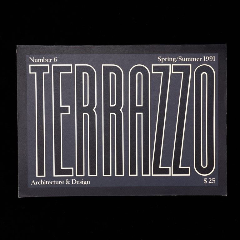 Item #6533 Terrazzo. Architecture and Design. Barbara Radice, and publisher.