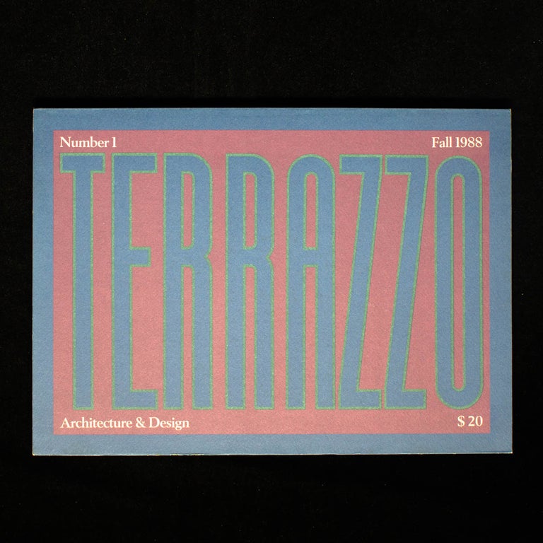 Item #6757 Terrazzo. Architecture and Design. Barbara Radice, and publisher.