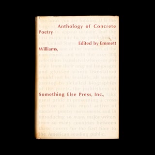 Item #6982 An Anthology of Concrete Poetry. Emmett Williams