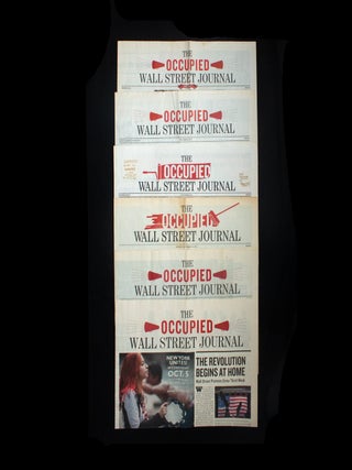 Item #7080 The Occupied Wall Street Journal. Occupied Wall Street Journal, Jim Brandt, Jennifer...