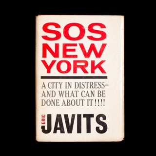 Item #7119 SOS New York. Eric M. Javits, Doris Diether, provenance