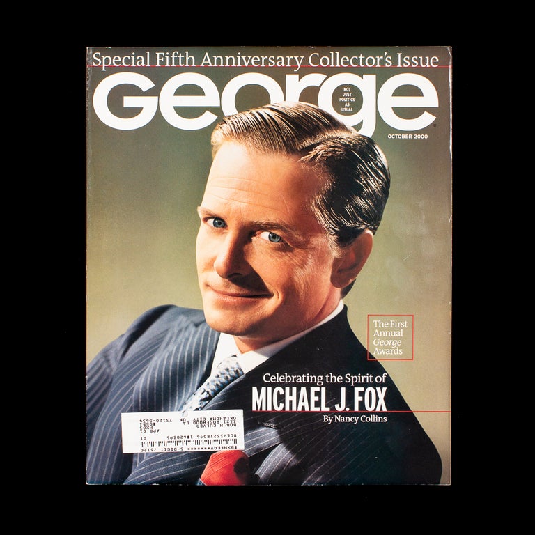 Item #7154 George. John F. Kennedy Jr., Frank Lalli, Michael J. Fox, Jack Valenti, Spike Lee, Willie Nelson, founding, contributors.