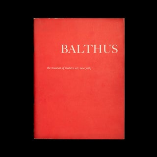 Item #7278 Balthus. Balthus, James Thrall Soby, pseud. of Stanislas Klossowski de Rola, text