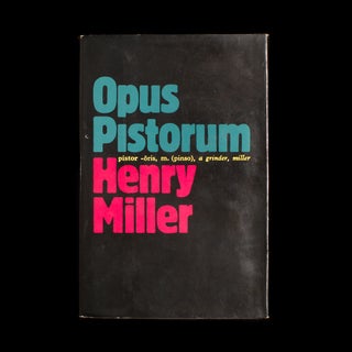 Item #7450 Opus Pistorum. Henry Miller