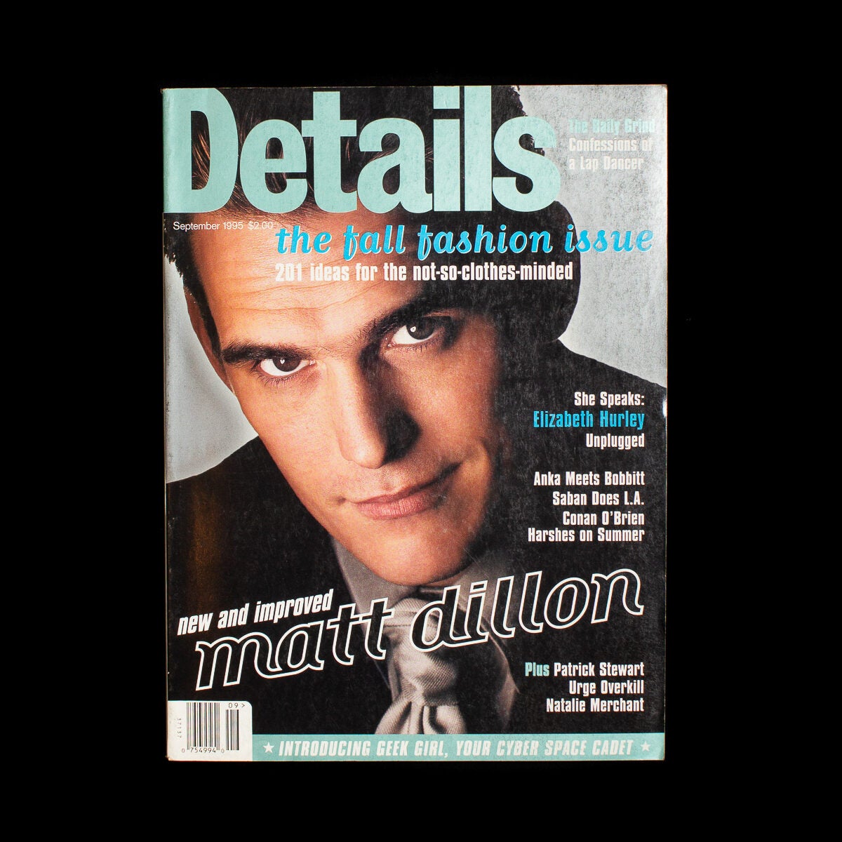 Details | Details, Joe Dolce, Matt Dillon, cover