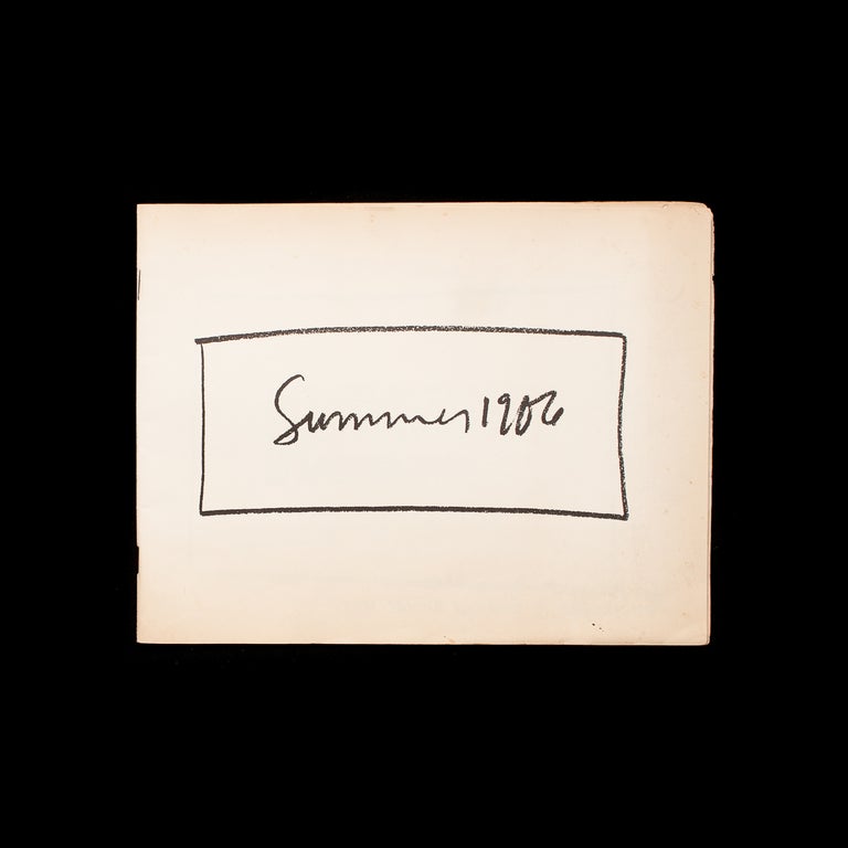 Item #7541 Summer 1906. Richard Nonas.