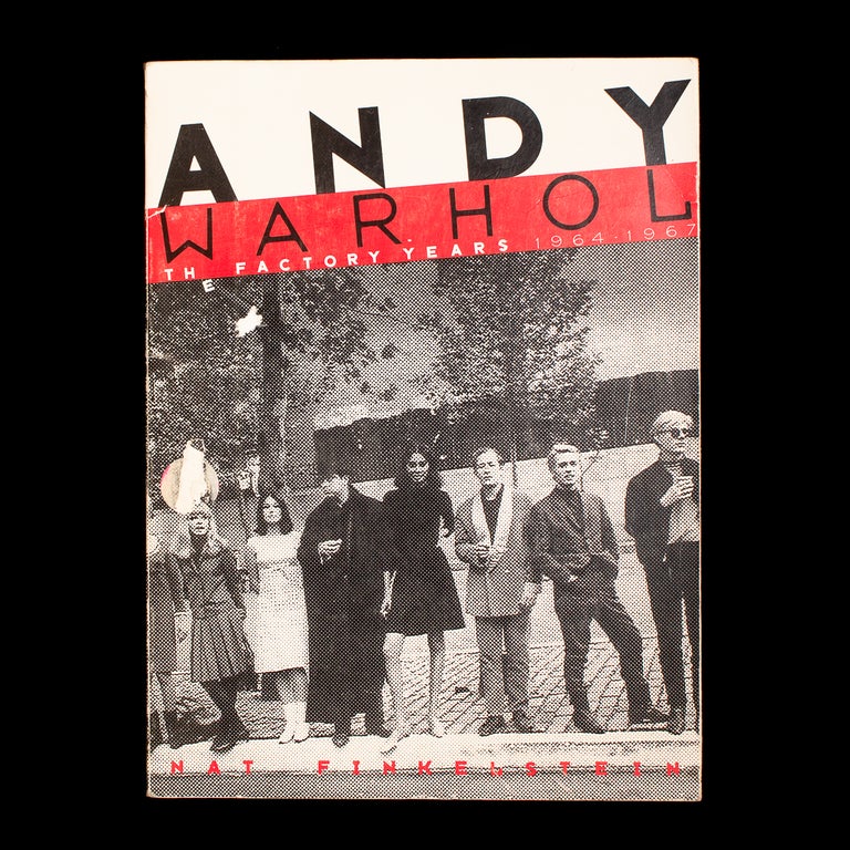 Item #7645 Andy Warhol. Andy Warhol, Nat Finkelstein.