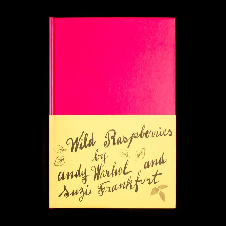 Item #7701 Wild Raspberries. Andy Warhol, Suzie Frankfurt, Julia Warhola, calligraphy.