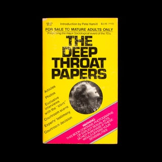 Item #7782 The Deep Throat Papers. Linda Lovelace, Paul Hamill, Peter Wolff, Diana Helfrecht,...
