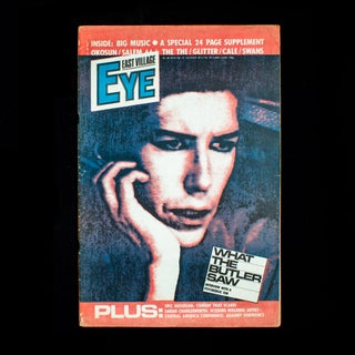 Item #7892 East Village Eye. Leonard Abrams, Andy Kaufman, Gary Panter, Lynda Barry, Cookie...