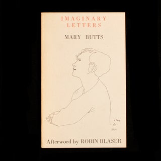 Item #7972 Imaginary Letters. Mary Butts, Robin Blaser, Jean Cocteau, afterword, illustrations