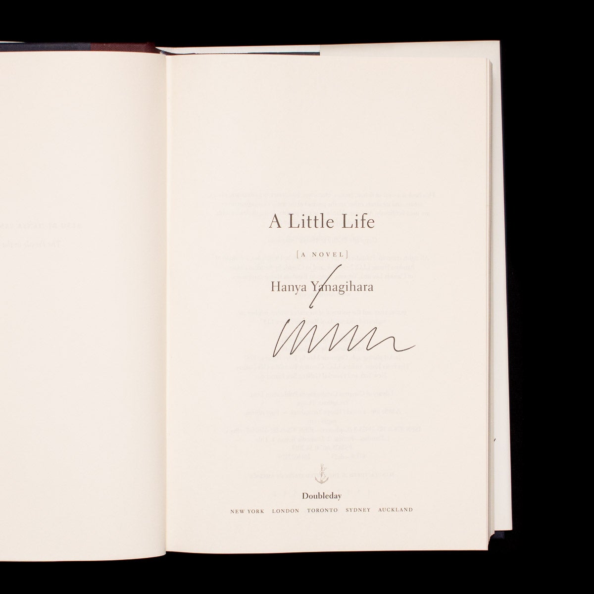 A Little Life - Hanya Yanagihara 2015 | 1st Edition | Rare First Edition  Books - Golden Age Children's Book Illustrations