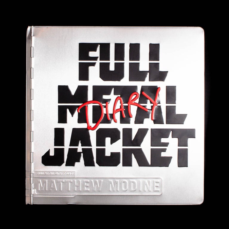 Item #8108 Full Metal Jacket Diary. Stanley Kubrick, Matthew Modine.