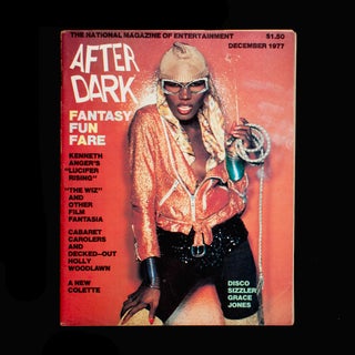 Item #8230 After Dark. After Dark, William Como, Grace Jones, cover