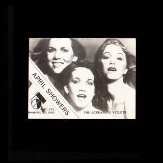 Item #8264 "April Showers" Studio 54, The Screaming Violets, Foxy, producer