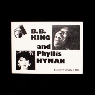 Item #8265 "B.B. King and Phyllis Hyman" Studio 54, B. B. King, Phyllis Hyman, Foxy, producer