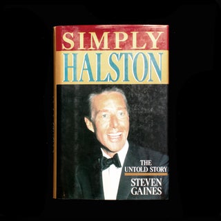 Item #8393 Simply Halston. Roy Frowick Halston, Steven Gaines