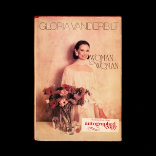 Item #8445 Woman to Woman. Gloria Vanderbilt