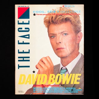 Item #8700 The Face. The Face, David Bowie, Nick Logan, Neville Brody, cover, art director
