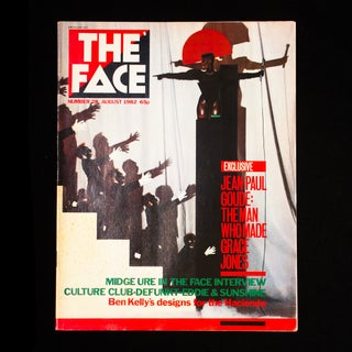 Item #8703 The Face. The Face, Grace Jones, Nick Logan, Neville Brody, cover, art director