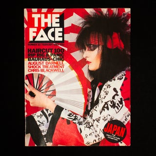 Item #8704 The Face. The Face, Siouxsie Sioux, Nick Logan, Neville Brody, cover, art director