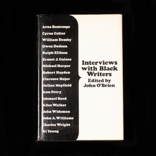 Item #8799 Interviews with Black Writers. John O’Brien, Arna Bontemps, Alice Walker,...