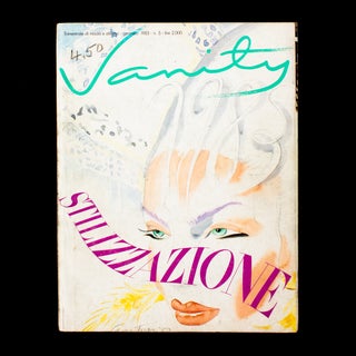 Item #9018 Vanity. Anna Piaggi, Antonio Lopez, cover