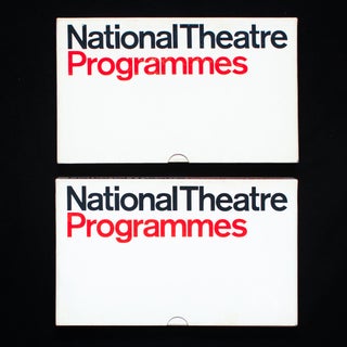Item #9039 National Theatre Programmes. National Theatre, Laurence Olivier, Ken Briggs, Anton...