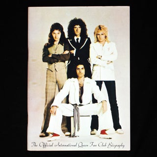 Item #9062 The Official International Queen Fan Club Biography. Queen, Pat and Sue Johnstone
